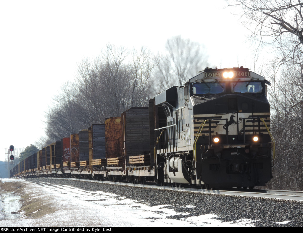 NS 954 steel plate train